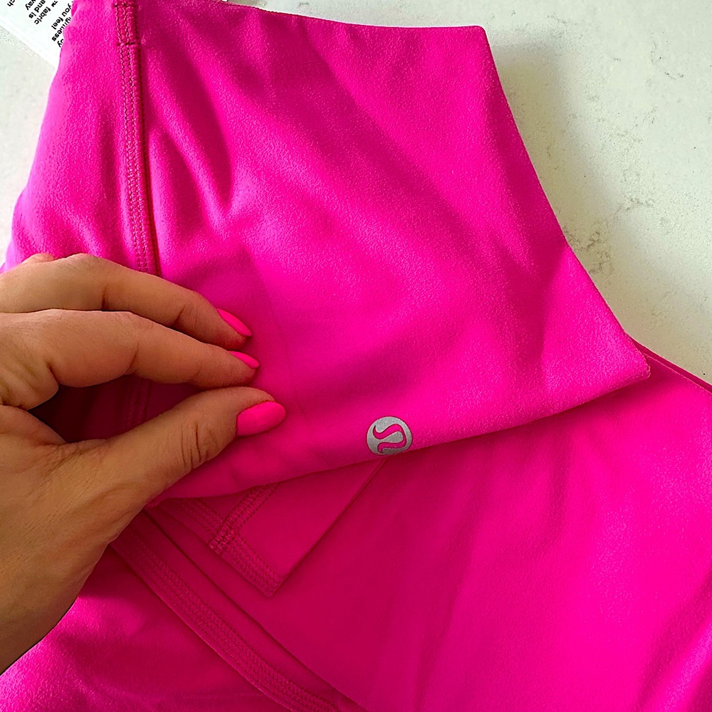 BNWT pink Lululemon align leggings
